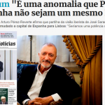 Arturo Pérez-Reverte explica o seu iberismo a um jornal português