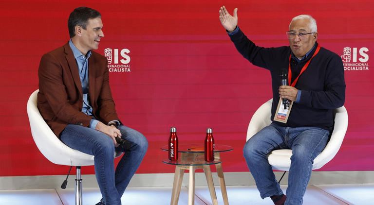 Pedro Sanchéz e António Costa