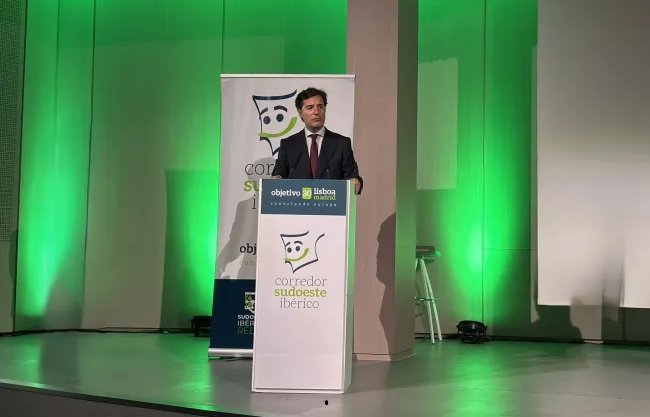 Adolfo Díaz-Ambrona en el IX Foro del Corredor Sudoeste Ibérico