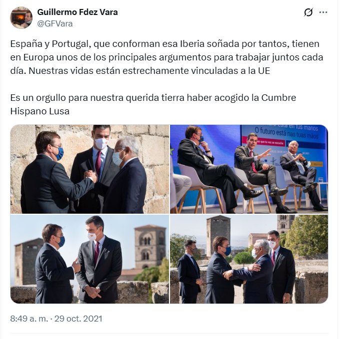 Funeral de Guillermo Fernández Vara en Olivenza con líderes políticos presentes.