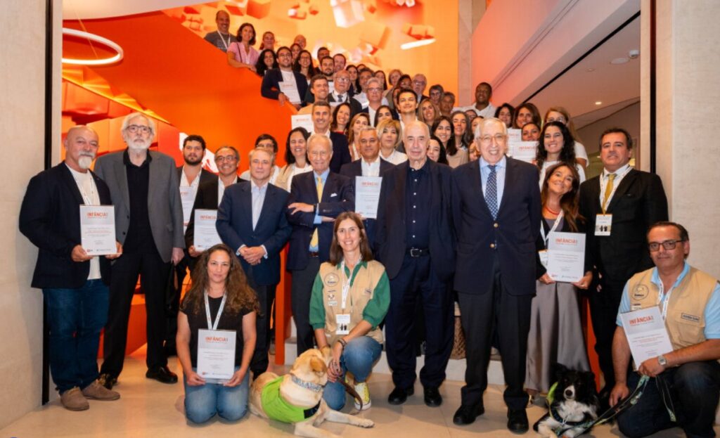 Ceremonia de entrega de premios a proyectos sociales en Lisboa