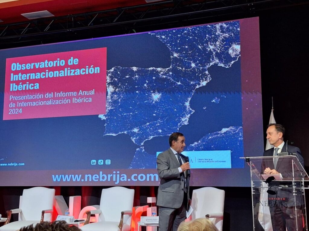 Presentación del informe sobre internacionalización ibérica en la Universidad de Nebrija