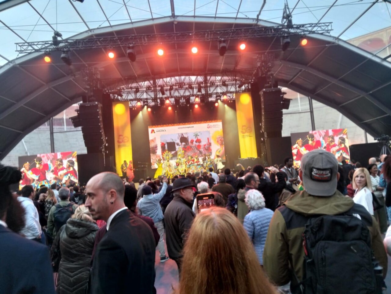 Celebración del 50 aniversario de independencia de Angola en Madrid