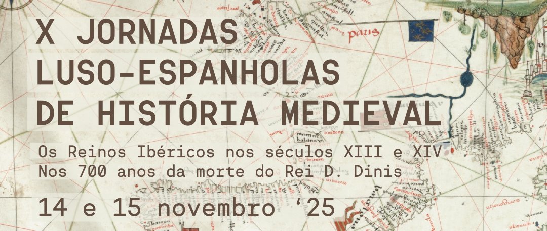 Cartel de las Jornadas Luso-Espanholas de Historia Medieval en Leiria