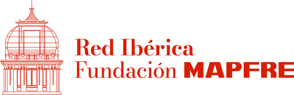 Logo de la Red Ibérica de la Fundación MAPFRE en color rojo