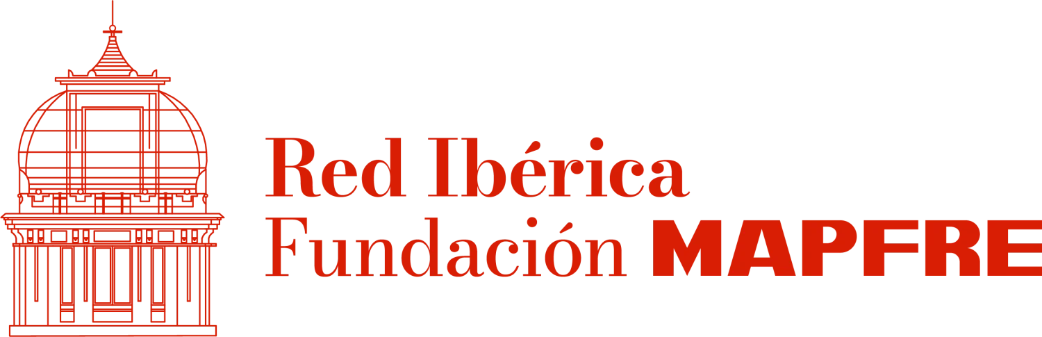 Logo de la Red Ibérica de la Fundación MAPFRE en color rojo