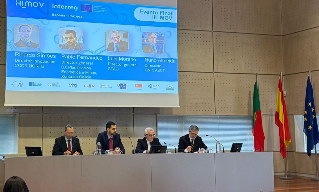 Presentación del proyecto HI_MOV sobre movilidad con hidrógeno en Galicia y Portugal