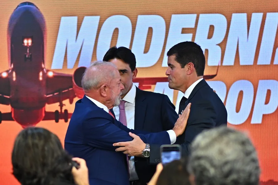 Reunión entre Aena y el presidente brasileño Lula en Brasilia