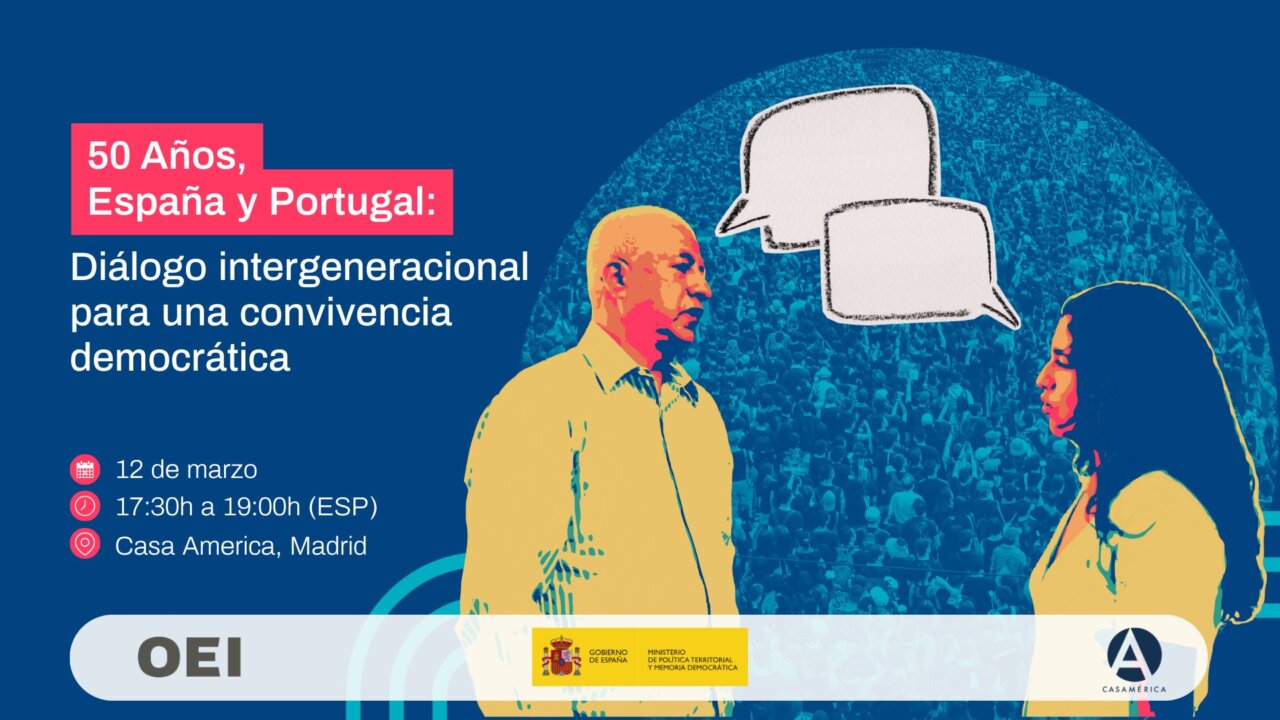 Evento sobre convivencia democrática entre jóvenes de España y Portugal