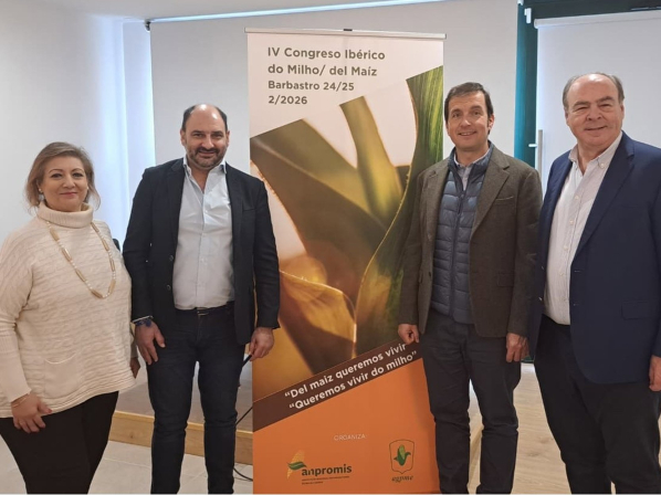 Participantes en el IV Congreso Ibérico del Maíz en Barbastro