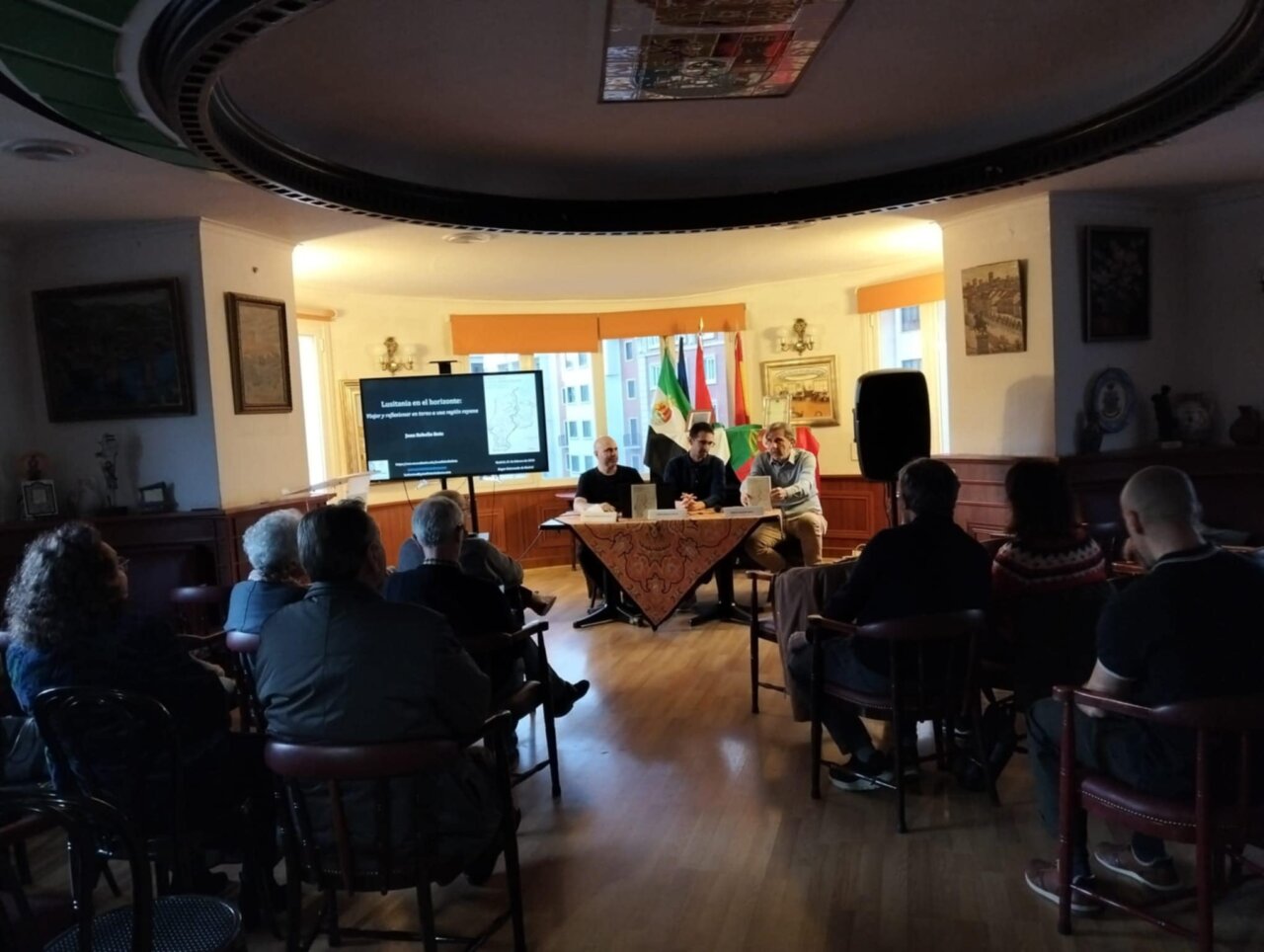 Presentación del libro Lusitania en el horizonte en Madrid