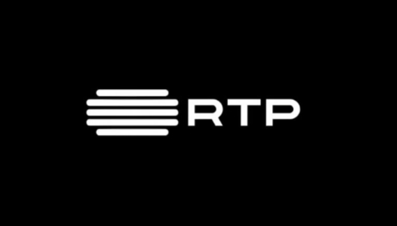 Logotipo de RTP en fondo negro