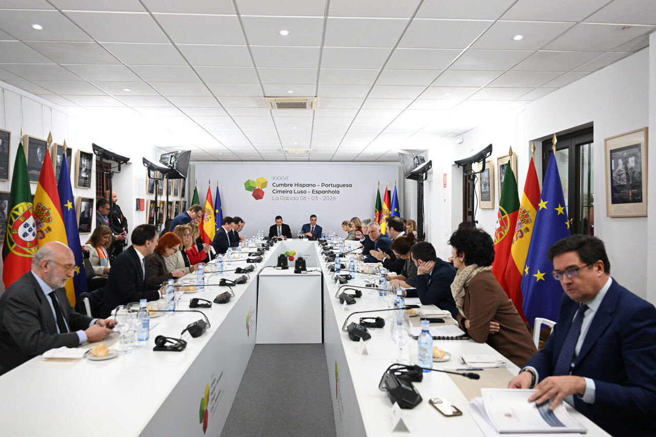 Reunión de líderes en la XXXVI Cumbre Hispano-Portuguesa en La Rábida