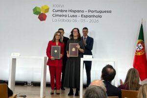 Mónica García y Ana Paula Martins en la Cumbre Hispano-Portuguesa
