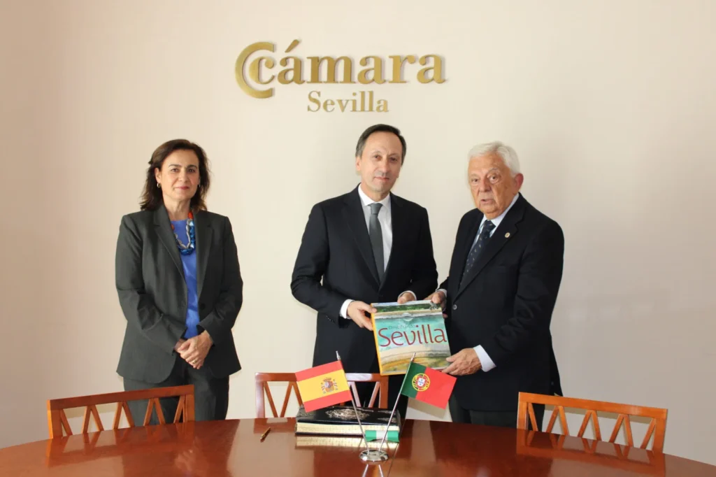 Encuentro empresarial entre el embajador de Portugal y representantes de Sevilla