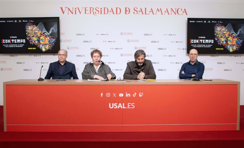 Presentación del Festival Internacional de Música y Arte Sonoro en Salamanca