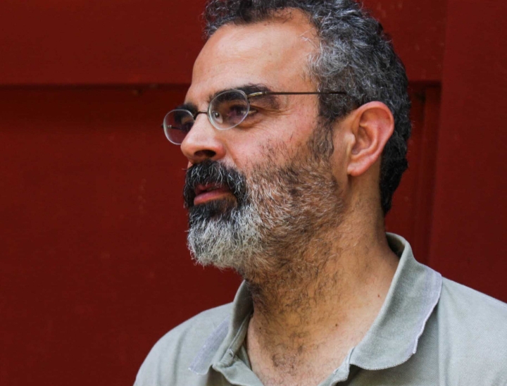 Retrato de Gonçalo M. Tavares, escritor portugués galardonado