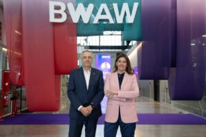 Dos líderes empresariales en la BWAW 2026 en DFactory Barcelona