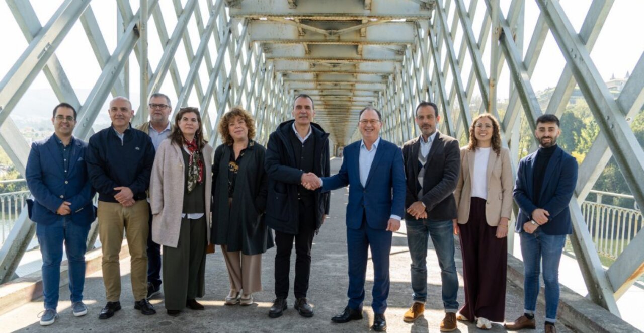 Celebración del 140 aniversario del puente entre Tui y Valença