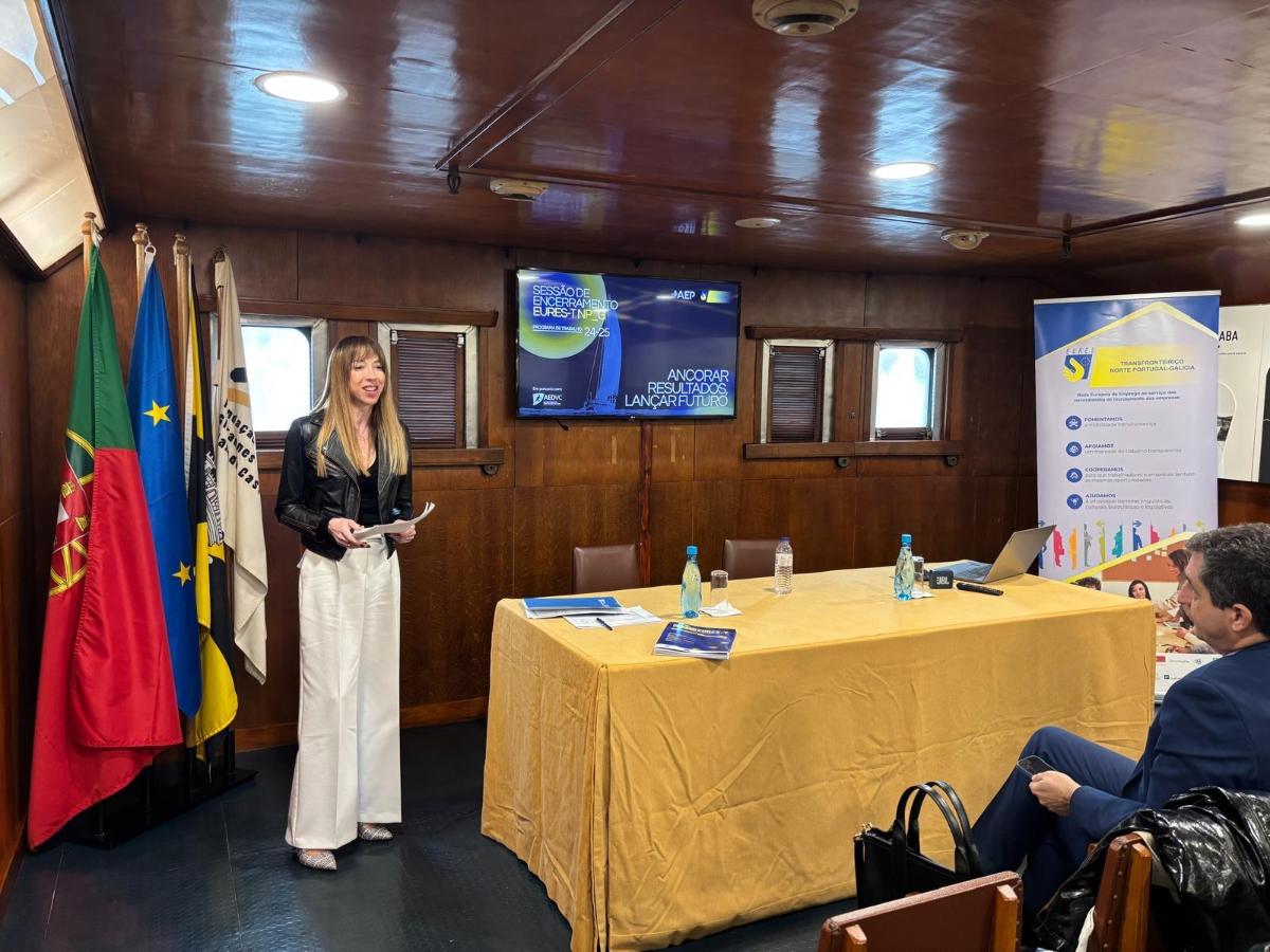 Presentación de resultados del programa Eures en Viana do Castelo
