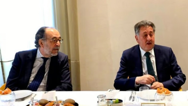 António José Seguro participando en el Fórum de La Toja en Lisboa