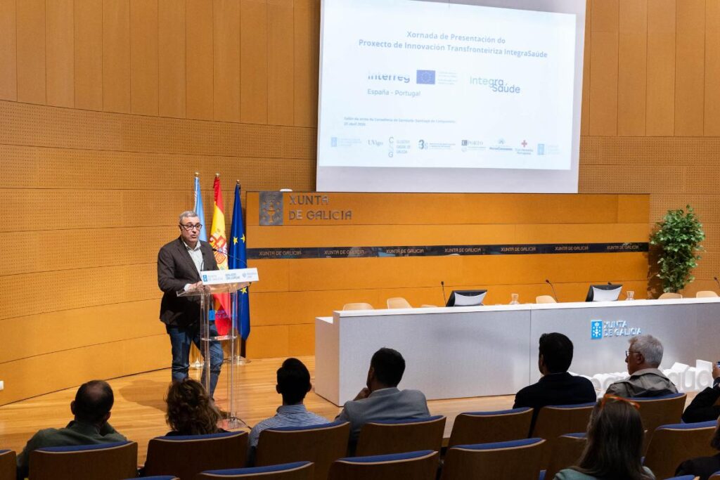 Presentación del proyecto IntegraSaúde en la Xunta de Galicia