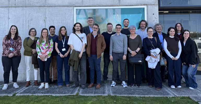 Grupo de personas involucradas en el proyecto CAPTURE en Galicia y Portugal