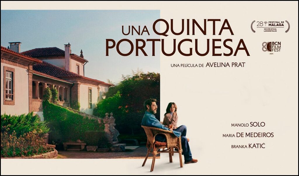 Cartel de la película Una Quinta Portuguesa con sus protagonistas