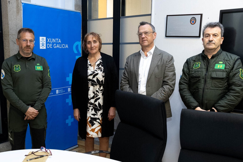 Representantes de la Xunta y Universidade do Porto en un congreso sobre incendios forestales