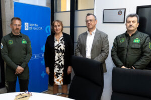 Representantes de la Xunta y Universidade do Porto en un congreso sobre incendios forestales