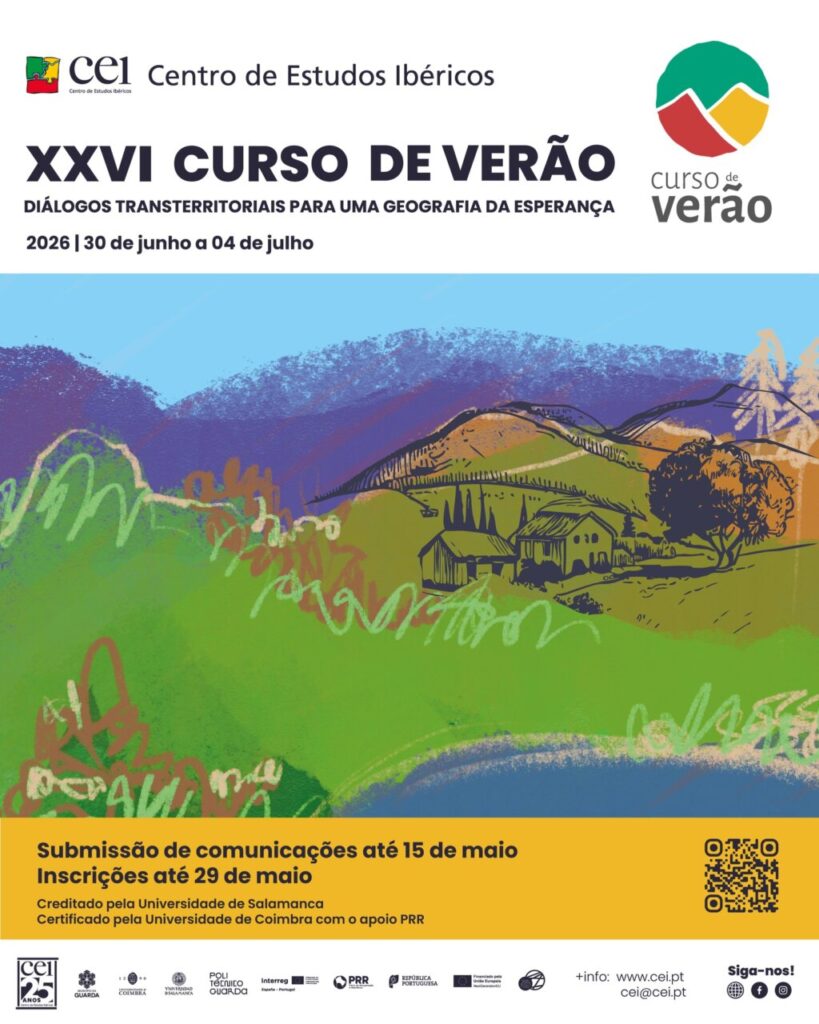 Cartel del XXVI curso de verano del Centro de Estudios Ibéricos