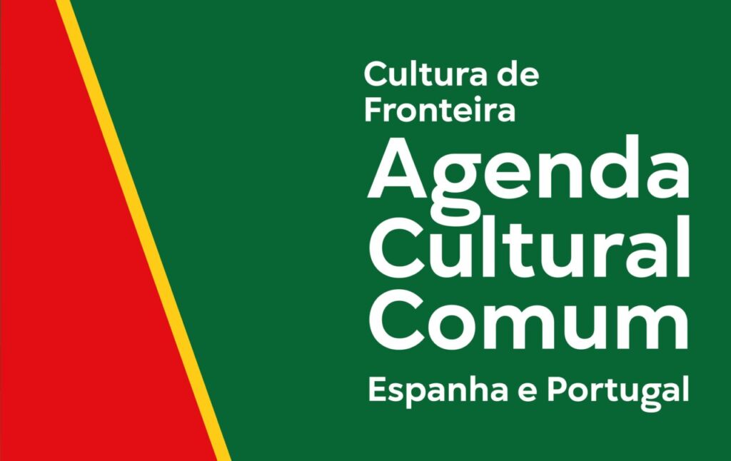 Diseño gráfico de la agenda cultural entre España y Portugal