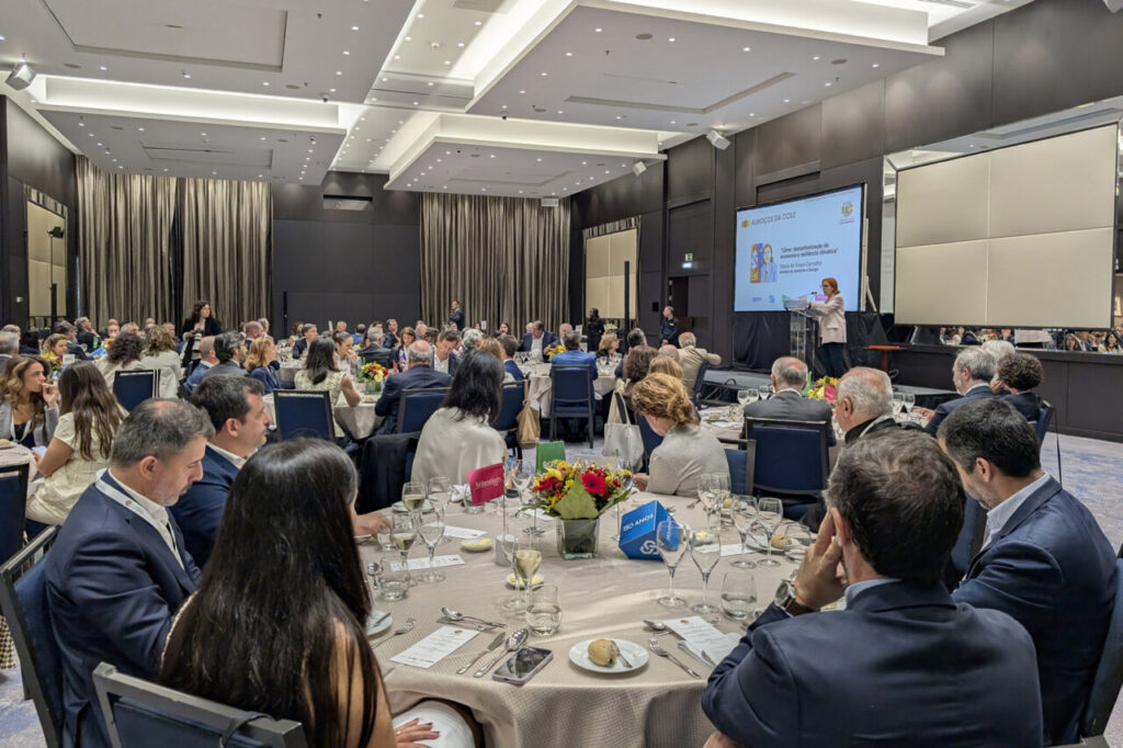 Evento empresarial con la ministra do Ambiente e Energia en Lisboa