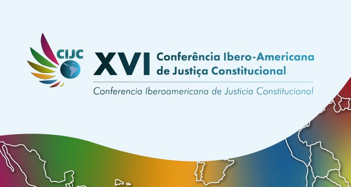 Logo de la 16ª Conferencia Ibero-Americana de Justicia Constitucional en Brasil