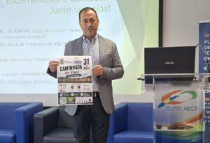 Presentación del evento Caminhada da Raia en Eurocidade Chaves-Verín