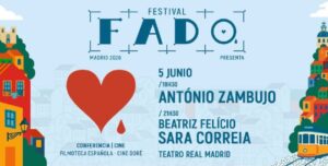 Cartel del Festival de Fado de Madrid 2026 con artistas destacados