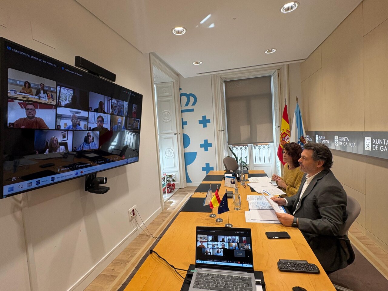 Reunión virtual del Consello de Comunidades Galegas en Río de Janeiro