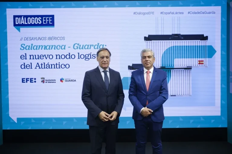 Reunión sobre electrificación del corredor ferroviario entre Portugal y España.