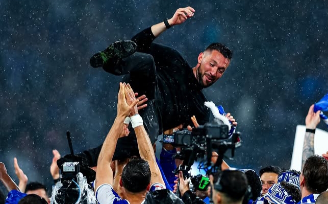 Celebración del FC Porto tras ganar el campeonato portugués 2025-2026