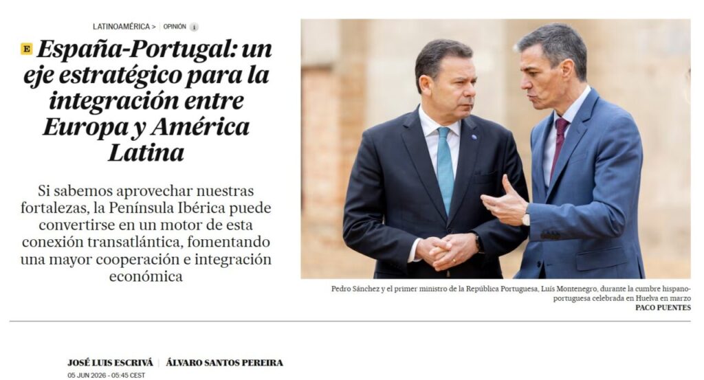 Reunión entre líderes de España y Portugal sobre integración económica