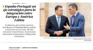 Reunión entre líderes de España y Portugal sobre integración económica