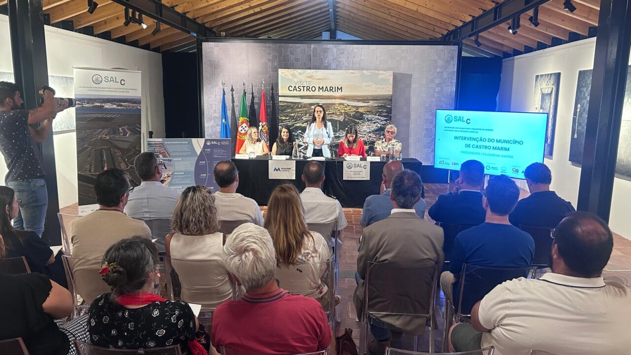 Evento de cierre del proyecto Sal C en Castro Marim con panel de expertos