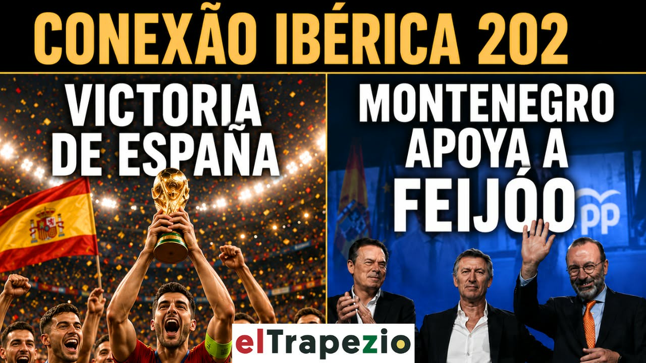 Celebración de la victoria de España en un evento deportivo