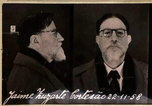 Retrato de Jaime Cortesão, médico e político português, en 1958.