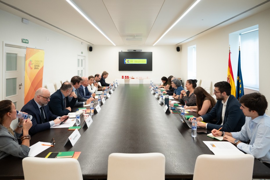Reunión de la Fundación Consejo España-Brasil con la Embajadora de España en Brasil