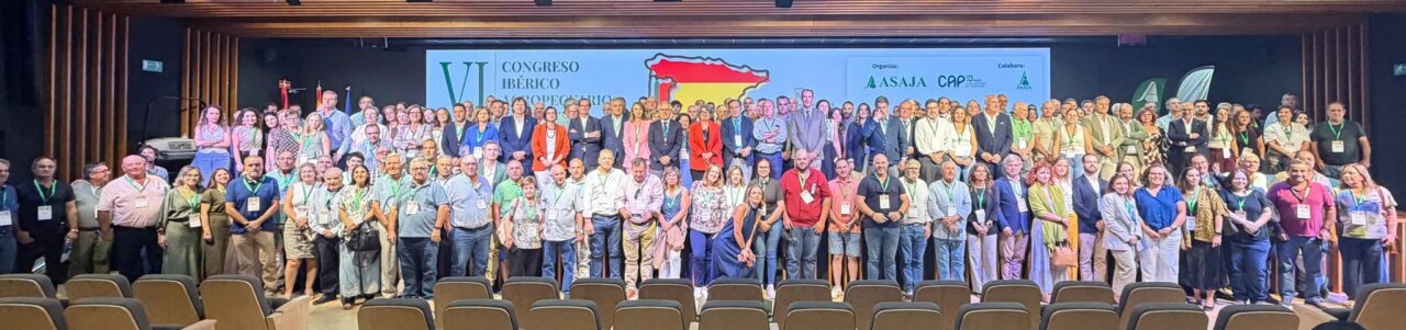Asistentes al VI Congreso Ibérico Agropecuario en Ciudad Real