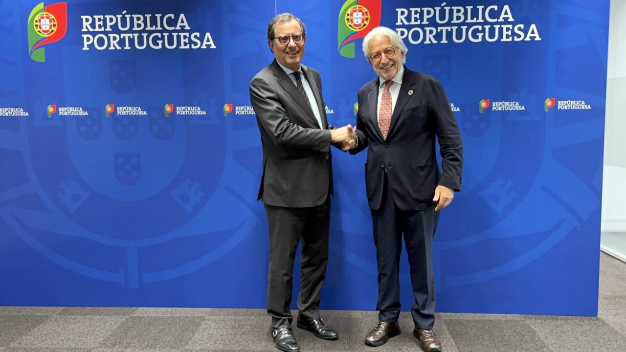 Reunión entre el presidente de Foment y el ministro de Economía de Portugal