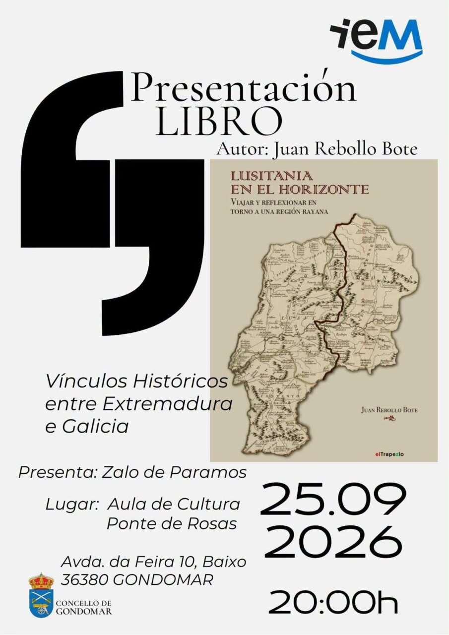 Presentación del libro Lusitania en el horizonte en Gondomar