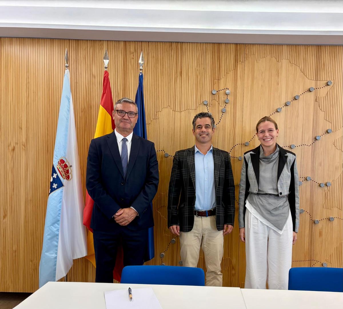 Reunión de la Xunta de Galicia y la Eurorregión sobre el Xacobeo 2027