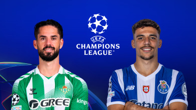 Jugadores del Real Betis y FC Oporto en la Liga de Campeones